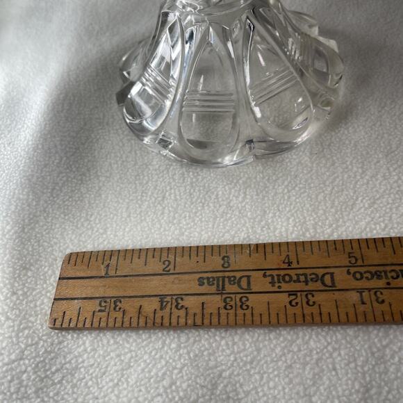 EAPG George Duncan & Son “Barred Ovals”, Glass pedestal compote - Picture 7 of 7